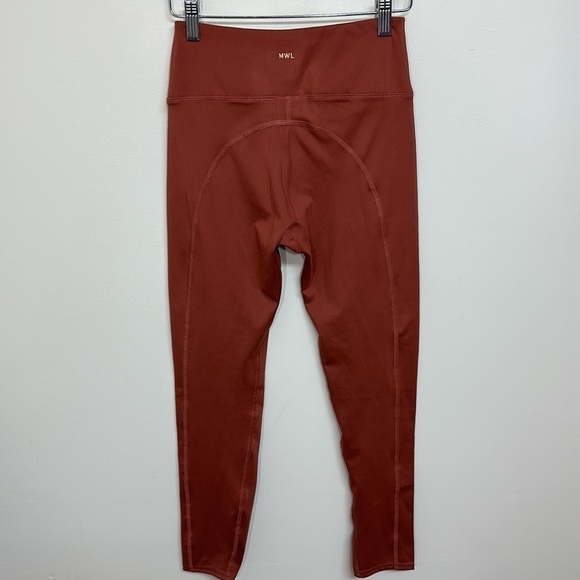 Madewell MWL Flex High-Rise 25" Leggings Weathered Brick Small NWT - Picture 4 of 7